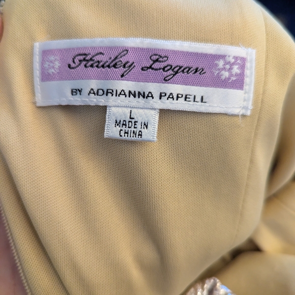 Hailey Logan Shimmering Silver Mini Dress - Picture 3 of 4